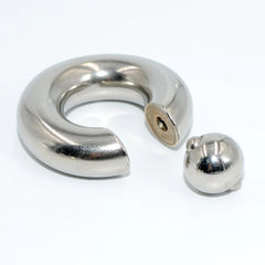 Lunivop 1PC Stainless Steel Big Size Straight Barbell Rings Curved Banana Penis Tragus Large Horseshoe Rings Ear Piercing jewelry