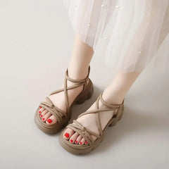 Lunivop Open Toe Outdoor Daily High Quality Ladies Shoes Summer Offers Sales Original Comfortable Chic and Elegant Women's Sandals