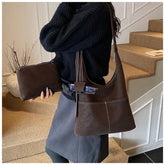 Lunivop Simple Crossbody Diaper Bag Handbag Backpack Cinema Trip Large Capacity Exquisite Chic Versatile Timeless Organized Practical