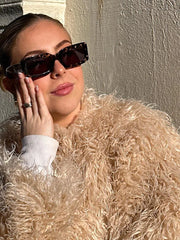 Lunivop Fluffy Faux Fur Short Solid Coats Women Elegant Luxury Long Sleeved Jackets Female Autumn Winter High Street Soft Warm Outwears