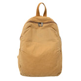 Lunivop Solid Canvas Backpacks 100% Cotton School Bags Korea Style Cloth Satchels Simple Black Leisure Or Travel Shoulder Packages