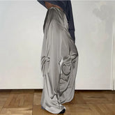 Lunivop Y2k Aesthetic Loose Casual Wide Leg Trousers Elegant Streetwear Grunge Women Pants Japanese Fashion Hgh Waist Mujer Pantalones