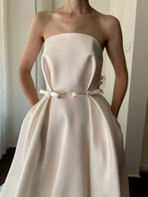 Lunivop Satin Tube Top Wedding Dress New Slim, Simple and Slim Summer Party Dresses Women Evening Formal Dress Women Elegant
