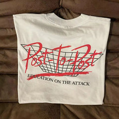 Lunivop Harajuku Graphic Print Vintage Y2k Tops Oversized T-shirt Goth Women Clothes Harajuku Gothic Graphic Cotton Material Shirts