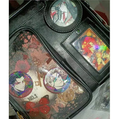 Lunivop Harajuku Transparent Black Itabag Women Versatile Large Capacity Square Bag Handbag Ladies Japanese Style Ita Bags