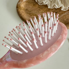Lunivop 1Pcs Lady's Acetic Acid Air Cushion Comb Massage Scalp Smooth Hair Comb Daily Hair Care/Portable Hairdressing Comb for Going Out