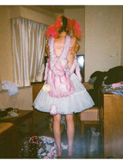 Lunivop Plush Pink Y2k Backpacks Women Hot Girls Fur Soft Large Capacity Backpack Female Retro Harajuku Mochila Aesthetic