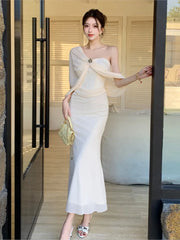 Lunivop Lady Long Slim Sexy Chaming Skinny Dresses Party Date Social Dinner Banquets Dress Women's Office Wine Midi Vestidos New