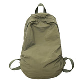 Lunivop Large Capacity Waterproof Nylon Backpacks Solid Soft Light Leisure Or Travel Bags College style Cloth Packages Korea Casual Bag