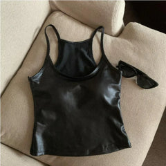 Lunivop Sexy Spice Girls American Tees Slim Sling New Short Solid Crop Top Streetwear Personalized Hip Hop Soft Moda Top