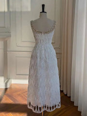 Lunivop Sequin Mesh Hollow Strapless Dresses For Women Slash Collar High Waist High Waist Elegant Dress Female Spring 2025