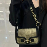 Lunivop Retro Green Lock Shoulder Bag Women Large Capacity Square Crossbody Bag Ladies Fashion Premium Luxury Design Underarm Bags