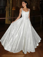 Lunivop Sexy Backless Bright Silk Shiny Women Maxi Dress Spaghetti Strap Evening Dress Female Spring Slim Casual Party Clubwear