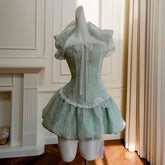 Lunivop Fashion Strapless Collar Above Knee Length Women's Dress Suspender Female Party Dresses New Tide 2025 Summer