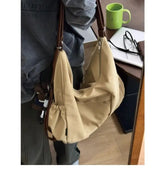 Lunivop Large Capacity Single Shoulder Backpack Ins Style Commuting Tote Bag
