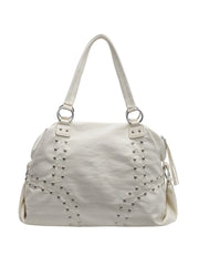 Lunivop Faionable Nylon Rivet Underarm Tote Bag Women's Large oulder Bag Commuter Bag Sli Autumn Trend Youth Pure Color Bag