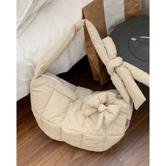 Lunivop Korean Down Bags Women's New Fashionable Cloud Versatile Casual Diamond Grid Hobos Bag