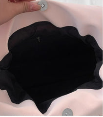 Lunivop Fashion Korean Tote Large Capacity Bags Sweet Spring Large Capacity Bag for Women New black bag tote bag