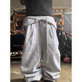 Lunivop Autumn/winter American Sweatshirt Hip-hop punk style pants High street Harajuku emo style subculture Loose casual long pant