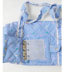 Lunivop Candy Dot Canvas Pink Handbag Wallets Women Versatile Pocket Casual Y2k Underarm Bag Female Harajuku Aesthetic Shoulder Bags New