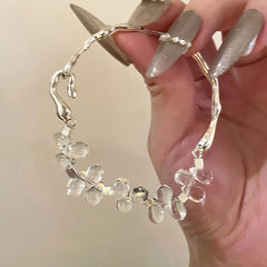 Lunivop NEW Korean Fashion Cute Y2K Aesthetic Bowknot Snake Chain Bracelet For Women Girls Charms Jewelry 2000s Scene Accessories