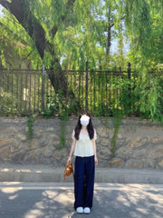 Lunivop Elegant Sweet Lace Square Collar Blouses Y2k E-Girl Single Breaste Shirts Women 2025 Summer New Puff Sleeve Blusas Mujer