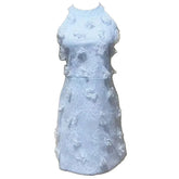 Lunivop Fashion Women Dress Sleeveless Halter Solid Color 3D Butterfly Female Summer Party Dresses New Tide