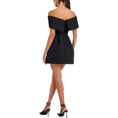 Lunivop New Fashionable Hot Selling Spring and Summer New Waistband One Shoulder Dress INS Casual Party Dress for Women