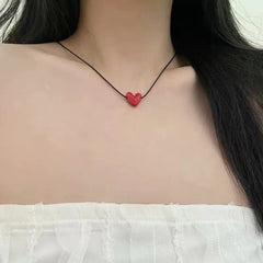 Lunivop Camellia Pendant Necklace Elegant Camellia Flower Choker Floral Jewelry Women