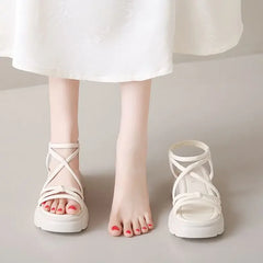 Lunivop Open Toe Outdoor Daily High Quality Ladies Shoes Summer Offers Sales Original Comfortable Chic and Elegant Women's Sandals