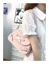 Lunivop Sweet Bow Pink Underarm Bag Women Hot Girls Leather Shoulder Crossbody Bag Female Fairycore Aesthetic Y2k Handbag New