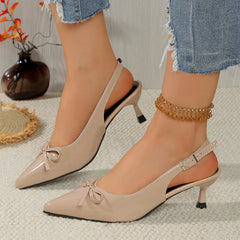 Lunivop New Women's Buckle Design Stiletto Sandals Fashion Casual Anti slip High Heels