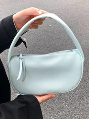 Lunivop Hot Girls Blue Underarm Bag Purse Women Hot Girls Leather Chic Hobos Bags Female Harajuku Aesthetic Y2k Handbag Summer