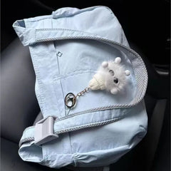 Lunivop Japanese Harajuku Lightweight Crossbody Bag Women Multi Pocket Large Capacity Shoulder Bag Ladies Solid Color Waterproof Bag New