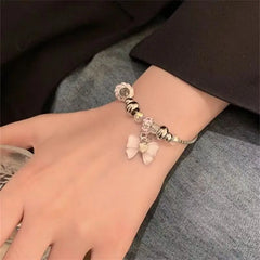 Lunivop Harajuku Punk Love Heart Rhinestones Gothic Titanium Steel Necklace For Women New Cool Girl Party Jewelry Gifts For Friend