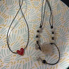 Lunivop Camellia Pendant Necklace Elegant Camellia Flower Choker Floral Jewelry Women