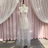 Lunivop Fashion Women's Two Piece Set Dress Sleeveless V Neck Top Lave High Waist Skirt Female Elegant Dresses