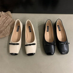 Lunivop New Luxury Women Ballet Shoes Fashion Shallow Slip on Ladies Elegant Soft Sole Flats Ladies Bowknot Mary Jane Shoes Zapatos