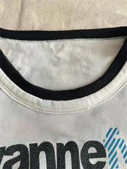 Lunivop Y2k Vintage Gothic Letter Print Women T-Shirts Harajuku Short Sleeve American Retro Tees Streetwear Slim Gyaru Summer