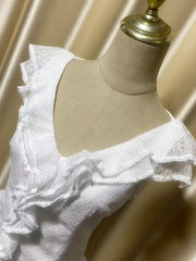 Lunivop Fashion Women Dress Sleeveless V Neck Irregular Flounce Female Summer Party Dresses New Tide