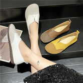 Lunivop New Vintage Mixed Colors Soft Sole Women's Shoes Fashion Round Toe Flat Bottomed Casual Shoes for Women Zapatos De Mujer