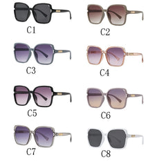 Lunivop Vintage Square Gradient Sunglasses Women Oversized Sunglass Men Retro Black Sun Glasses Shades Goggle Eyepieces Trend