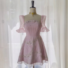 Lunivop Fashion Sequin Casual Dress Women's Slash Neck Short Sleeve Waist Retraction Dresses 2025 Summer New Tide