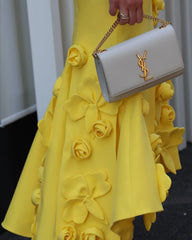 Lunivop Fashion Yellow Mermaid Prom Dresses Strapless Women Trumpet Gowns For Wedding Party Ankle Length Flower Gala Dress Black Girls