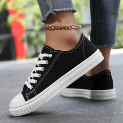 Lunivop Spring Autumn Canvas Shoes Unisex Casual Breathable Student Sneakers Korean Style Versatile Plain Color Men's Women's Shoes