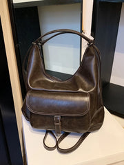 Lunivop Large Capaci Women's Underarm Bag Vintage Retro Sle Single oulder Tote Bag for Autumn 2024 Trendy Double oulder Bag