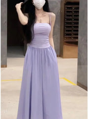 Lunivop Summer Fashion Elegant Backless Print Slip Dress Female Long Sexy Evening Party Vacation Pleated Dresses Chic Boho Vintage