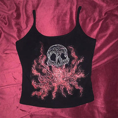 Lunivop Women Clothes shirt Aesthetic Letter Y2K style Crop Tops T-shirt Short Sleevle Vest Tees Harajuku Streetwear Suspenders 2000s