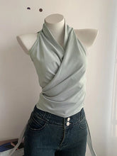 Lunivop Sexy Bandage Slim Tanks Women Fashion Casual V Neck Design Halter Tanks Korean Retro Streetwear Female Summer Elegant Tops