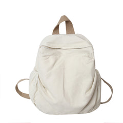 Lunivop 100% Cotton Small Backpacks Solid Black Leisure Or Travel Bags Soft Canvas Packages For Women High Quality Cloth Shoulder Bags